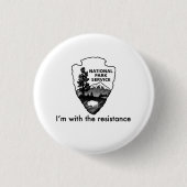 Nationalpark-Service führt den Widerstand Button (Vorderseite)