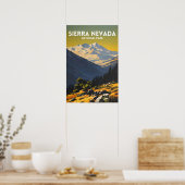 Nationalpark Sierra Nevada Poster (Küche)