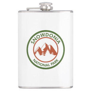 Nationalpark Snowdonia Flachmann