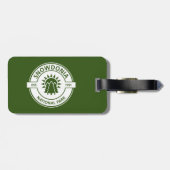 Nationalpark Snowdonia Gepäckanhänger (Rückseite horizontal)