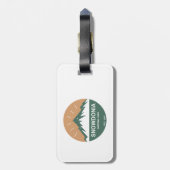 Nationalpark Snowdonia Gepäckanhänger (Rückseite vertikal)