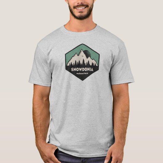 Nationalpark Snowdonia T-Shirt (Vorderseite)
