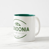 Nationalpark Snowdonia Zweifarbige Tasse (VorderseiteRechts)