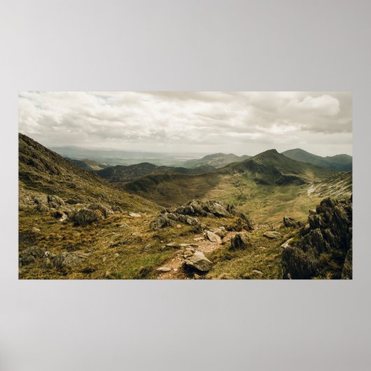 NATIONALPARK SNOWDONIEN, WALES, VK POSTER (Vorne)