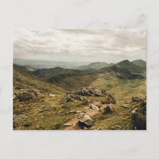 NATIONALPARK SNOWDONIEN, WALES, VK POSTKARTE (Vorderseite)