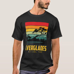Nationalpark Souvenir Everglades Pelican Wandern T-Shirt