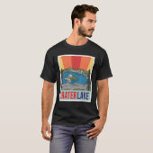 Nationalpark Souvenir Krater Seen Oregon T-Shirt (Vorne ganz)