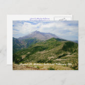 Nationalpark St. Helens Postkarte (Vorne/Hinten)