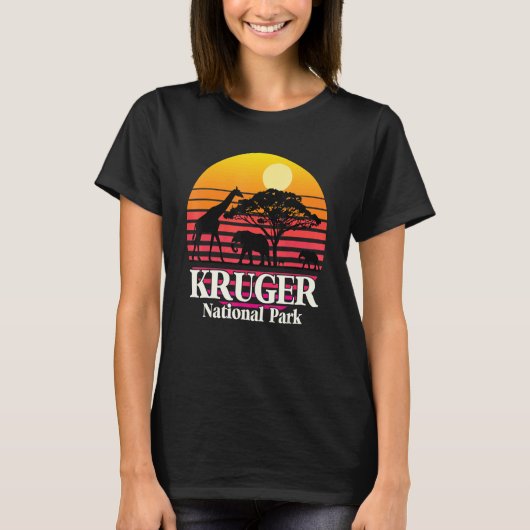 Nationalpark Südafrika Safari Kruger Elephant T-Shirt (Vorderseite)