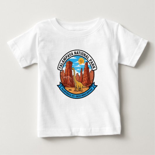NATIONALPARK TALAMPAYA BABY T-SHIRT (Vorderseite)