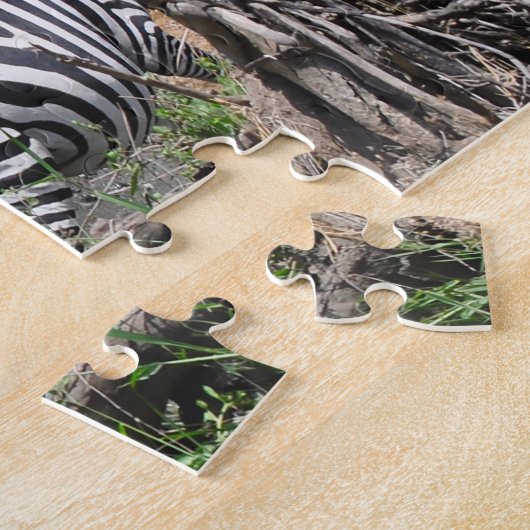 Nationalpark Tansania. Puzzle (Seite)