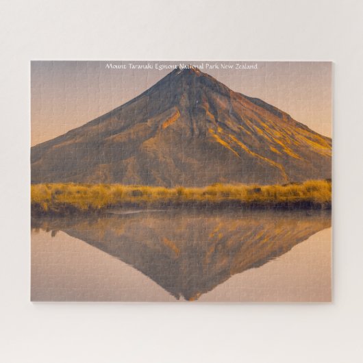 Nationalpark Taranaki Egmont Neuseeland Puzzle (Horizontal)