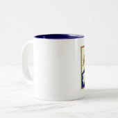 Nationalpark-Tasse des Mount Rainier Zweifarbige Tasse (Vorderseite Links)