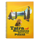 Nationalpark Tatra Mountains, Polen Notizblock (Vorderseite)