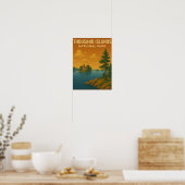 Nationalpark Tausend Inseln Poster (Küche)