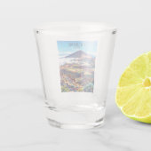 Nationalpark Teide Spanien Schnapsglas (Rückseite)