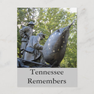 Nationalpark Tennessee Denkmal Shiloh Postkarte