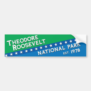Nationalpark Theodore Roosevelts Autoaufkleber
