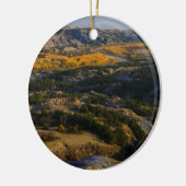 Nationalpark Theodore Roosevelts Keramik Ornament (Links)