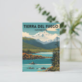 Nationalpark Tierra del Fuego Postkarte (Stehend Vorderseite)