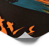 Nationalpark Travel Sequoia Poster (Ecke)