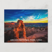 Nationalpark Utah Arches Postkarte (Vorderseite)