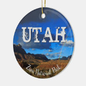 Nationalpark Utahs Zion Keramik Ornament (Links)