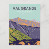 Nationalpark Val Grande Vintag Postkarte (Vorderseite)