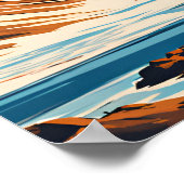 Nationalpark Vatnajokull Poster (Ecke)