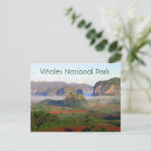 Nationalpark Viñales, Pinar del Rio, Kuba Postkarte (Stehend Vorderseite)