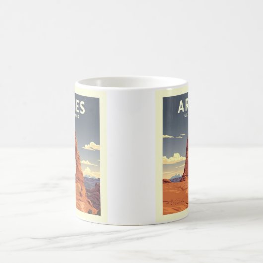 Nationalpark Vintag Arches Kaffeetasse (Mittel)