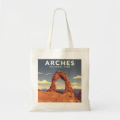Nationalpark Vintag Arches Tragetasche (Vorne)