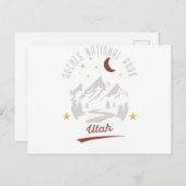 Nationalpark Vintag Arches Utah Postkarte (Vorne/Hinten)