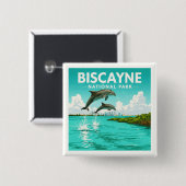 Nationalpark Vintag Biscayne Button (Vorne & Hinten)