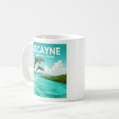 Nationalpark Vintag Biscayne Kaffeetasse (Vorderseite Links)