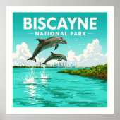 Nationalpark Vintag Biscayne Poster (Vorne)