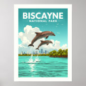 Nationalpark Vintag Biscayne Poster (Vorne)