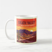 Nationalpark Vintag Death Valley Kaffeetasse (Links)