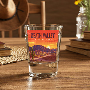 Nationalpark Vintag Death Valley Schnapsglas
