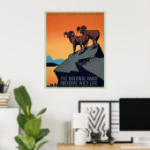 Nationalpark Vintage Poster (Heimbüro)
