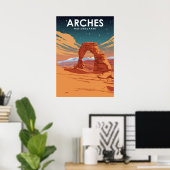 Nationalpark Vintage Reiseplakat Poster (Heimbüro)