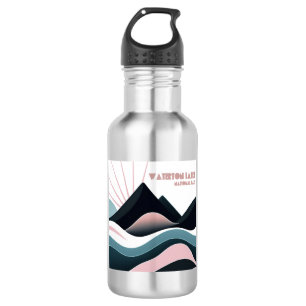 Nationalpark Waterton Lakes Edelstahlflasche