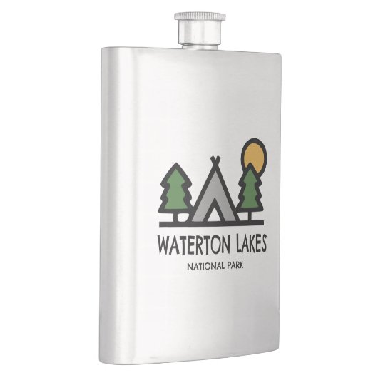 Nationalpark Waterton Lakes Flachmann (Rechts)