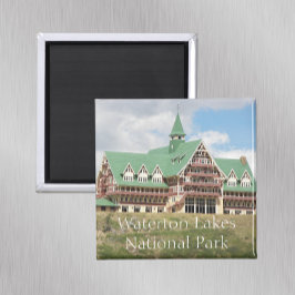 Nationalpark Waterton Lakes Foto Magnet