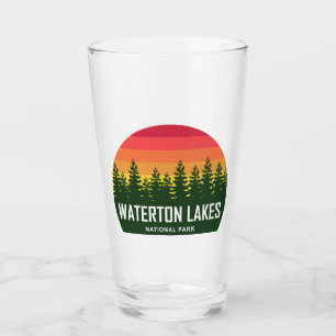 Nationalpark Waterton Lakes Glas