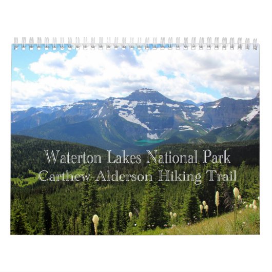Nationalpark Waterton Lakes Kalender (Titelbild)