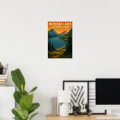 Nationalpark Waterton Lakes Poster (Heimbüro)