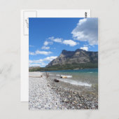 Nationalpark Waterton Lakes Postkarte (Vorne/Hinten)