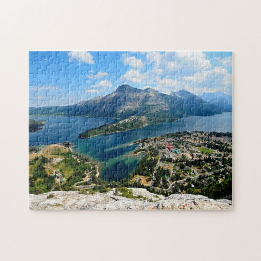 Nationalpark Waterton Lakes Puzzle (Horizontal)