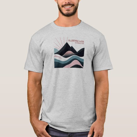 Nationalpark Waterton Lakes T-Shirt (Vorderseite)